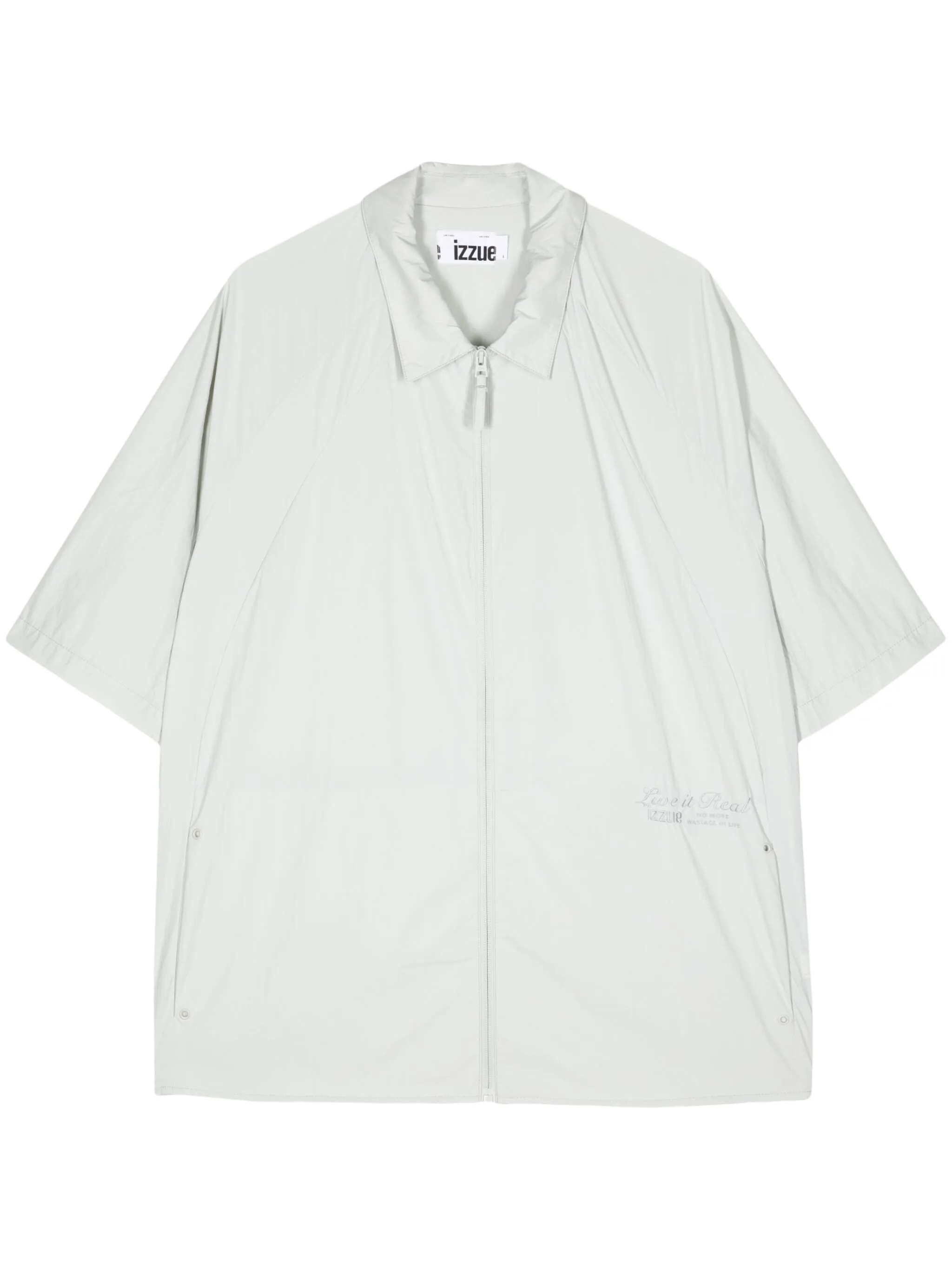 Рубашка на молнии с логотипом Izzue, серый
Рубашка на молнии с логотипом Izzue, серый