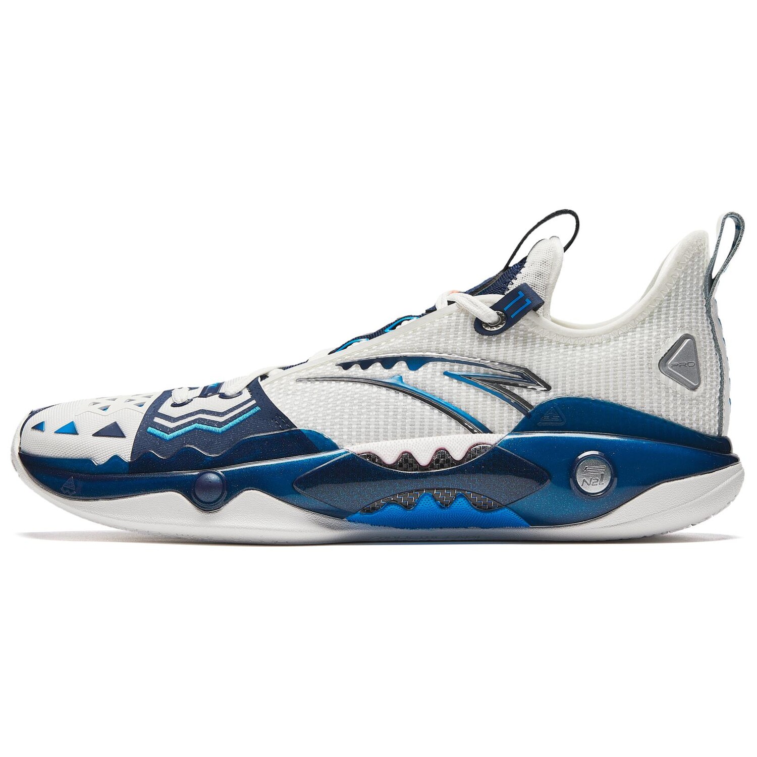 Баскетбольные кроссовки Frenzy 5 Pro для мужчин с низким верхом, цвет папиросный / темно-синий Anta
Баскетбольные кроссовки Frenzy 5 Pro для мужчин с низким верхом, цвет папиросный / темно-синий Anta