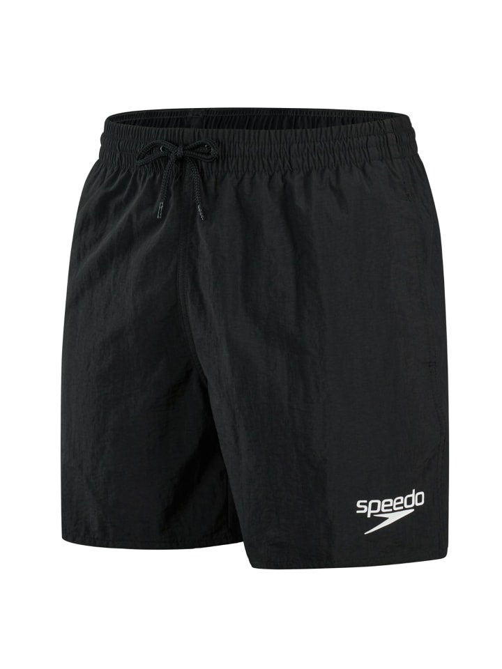 Плавки-шорты ESS 16" Watershort черного цвета Speedo
Плавки-шорты ESS 16" Watershort черного цвета Speedo