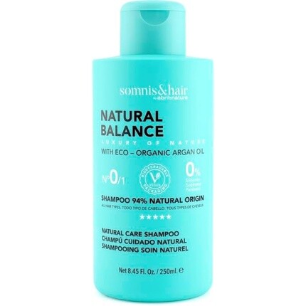 SOMNIS&HAIR Natural Balance 94% натуральный шампунь для волос 250мл
SOMNIS&HAIR Natural Balance 94% натуральный шампунь для волос 250мл