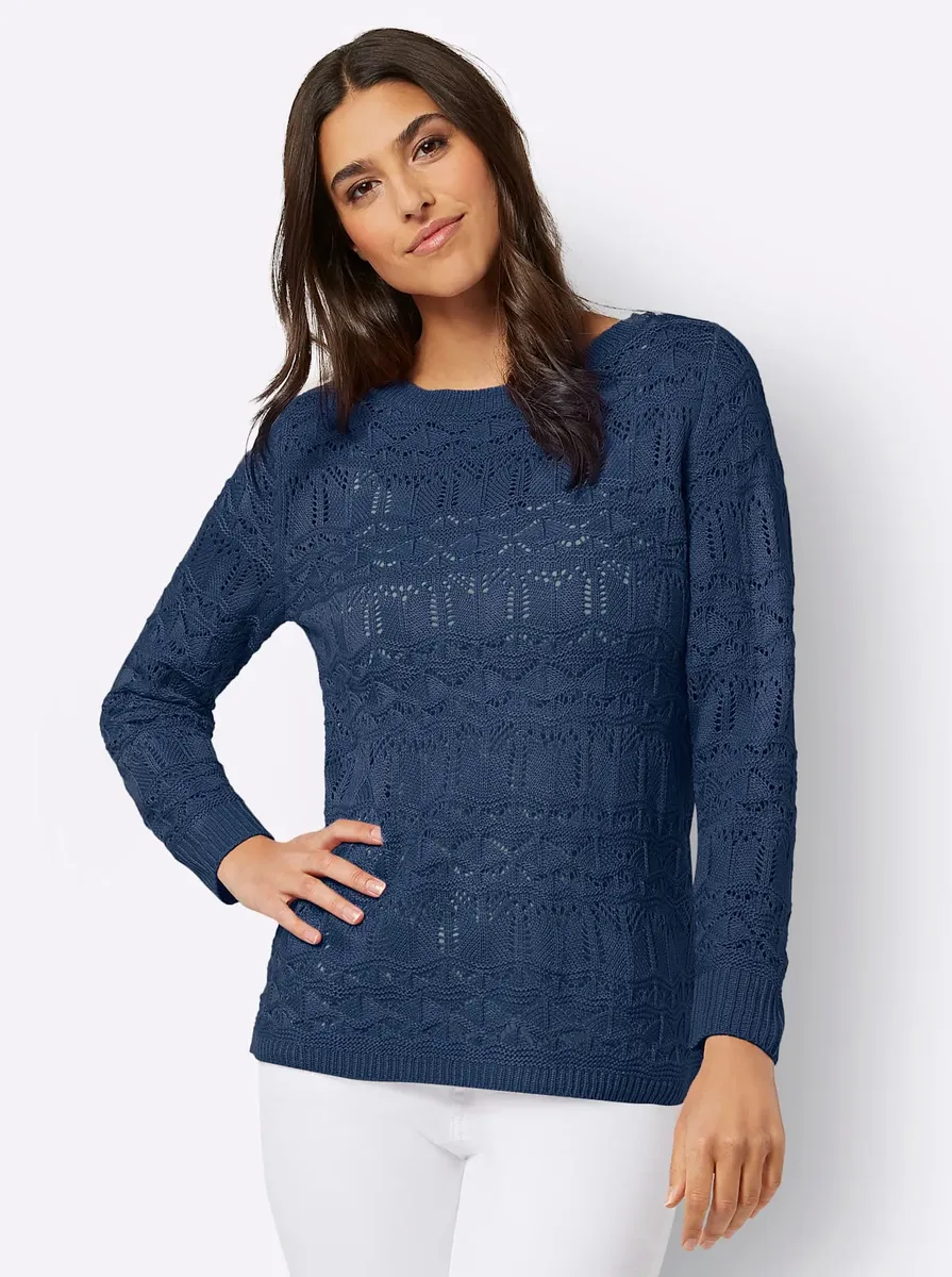 Классические основы Свитер Ajour "Свитер Ajour" Classic Basics, джинсовый
Классические основы Свитер Ajour "Свитер Ajour" Classic Basics, джинсовый