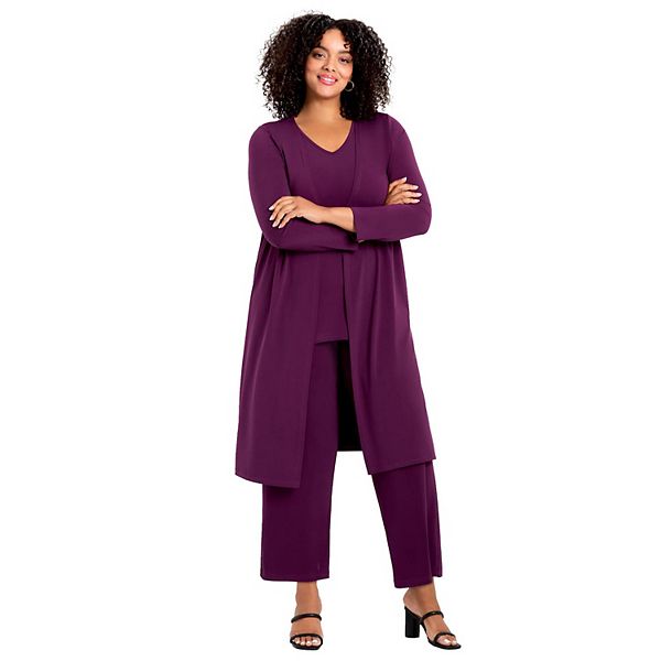 Женский кардиган-пончо plus size Avenue, Dark Berry
Женский кардиган-пончо plus size Avenue, Dark Berry