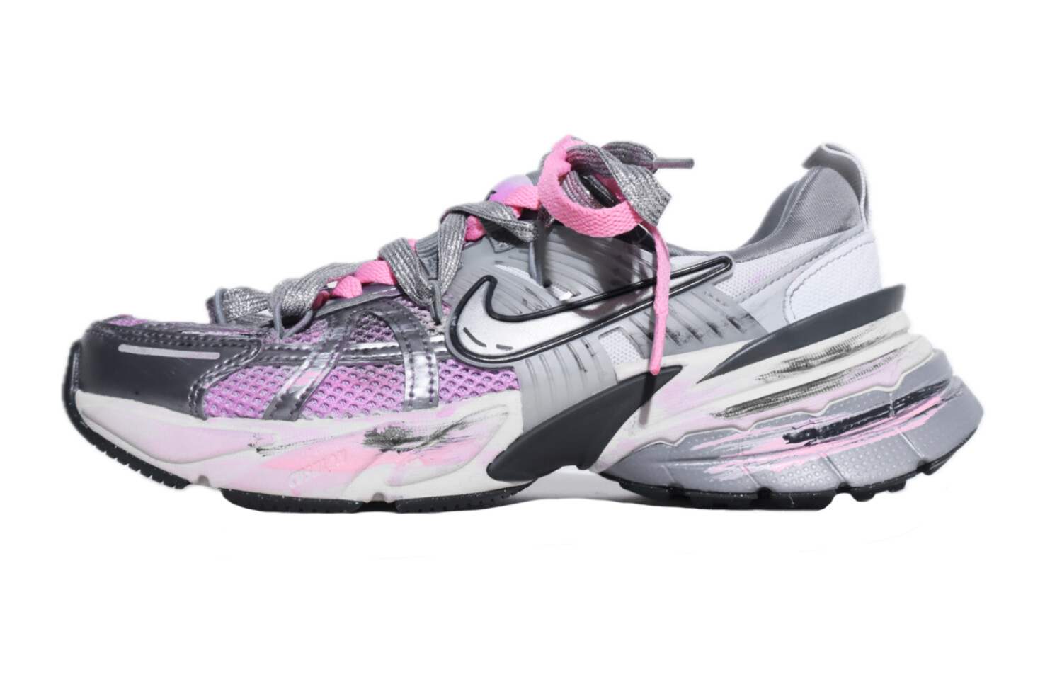 Кроссовки для бега V2K Run женские с низким верхом розовые/серебристые Nike
Кроссовки для бега V2K Run женские с низким верхом розовые/серебристые Nike