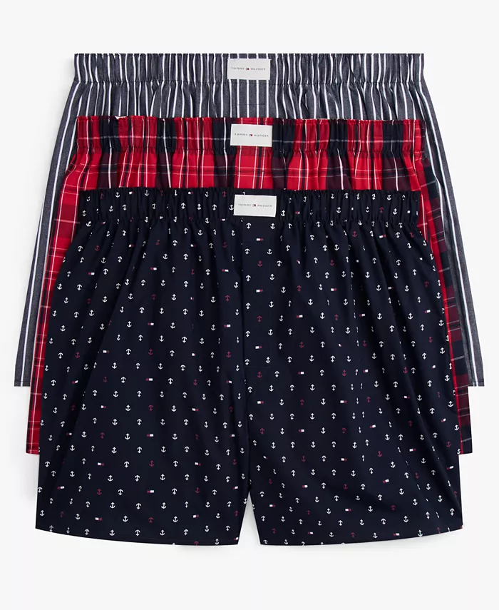 Мужские боксеры Holiday Exclusive плетеные, набор из 3 штук Tommy Hilfiger
Мужские боксеры Holiday Exclusive плетеные, набор из 3 штук Tommy Hilfiger