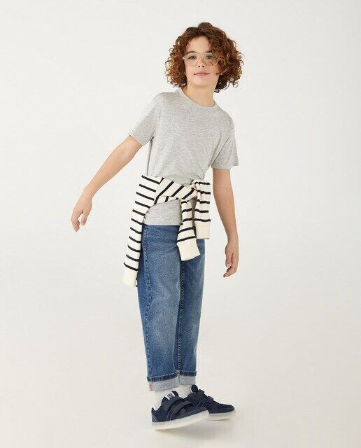 Однотонная футболка с короткими рукавами Kids El Corte Inglés, светло-серый
Однотонная футболка с короткими рукавами Kids El Corte Inglés, светло-серый