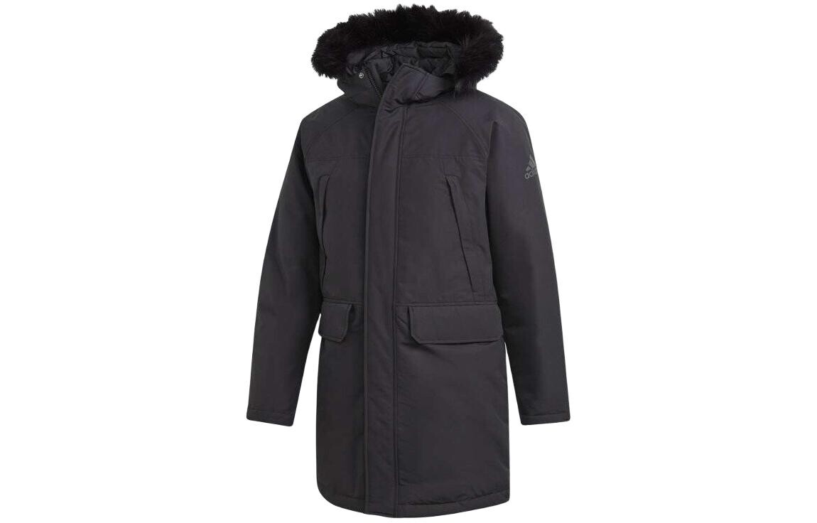 Пальто-парка мужское черное Adidas, черный
Пальто-парка мужское черное Adidas, черный