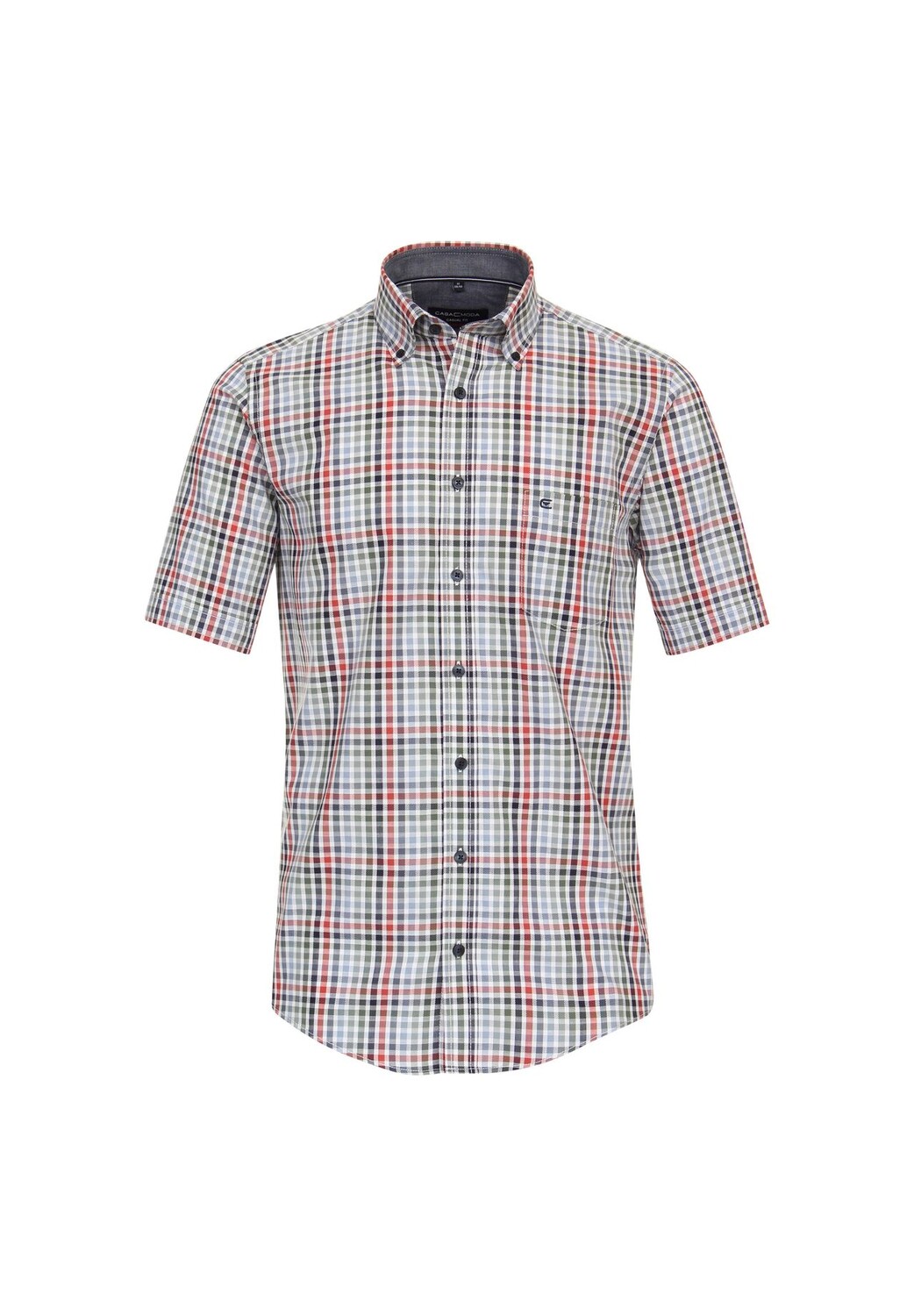 Мужская повседневная рубашка в клетку с короткими рукавами, повседневного кроя CASAMODA, цвет Hellrot
Мужская повседневная рубашка в клетку с короткими рукавами, повседневного кроя CASAMODA, цвет Hellrot