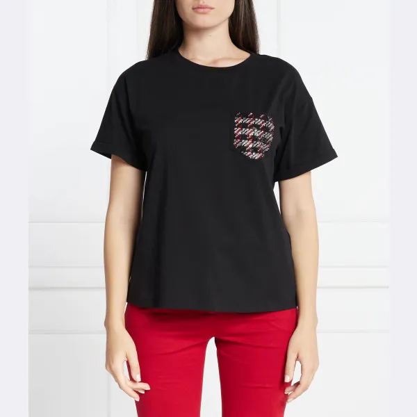 Футболка стандартного кроя Liu Jo, черный
Футболка стандартного кроя Liu Jo, черный