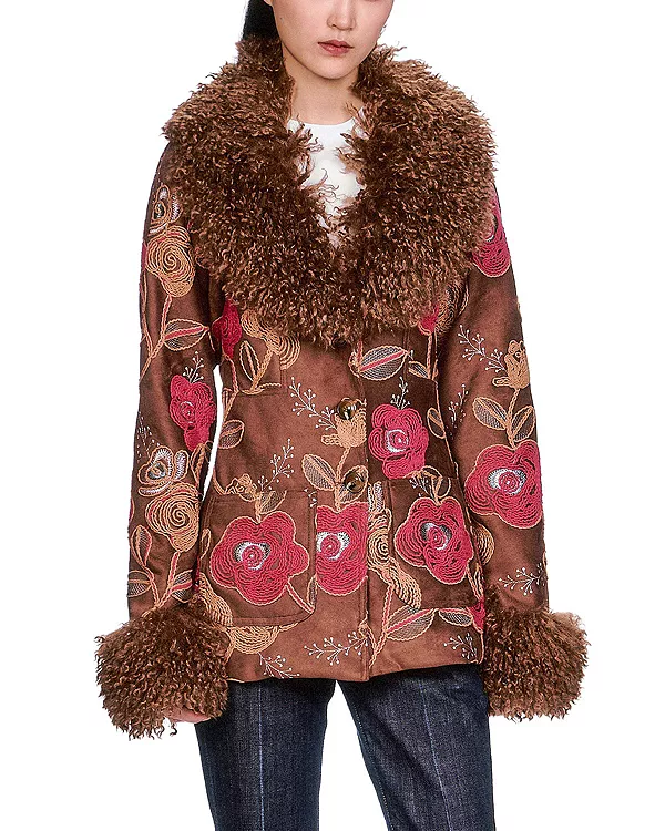 Куртка Poiret с отделкой из искусственного меха Anna Sui, мультиколор
Куртка Poiret с отделкой из искусственного меха Anna Sui, мультиколор