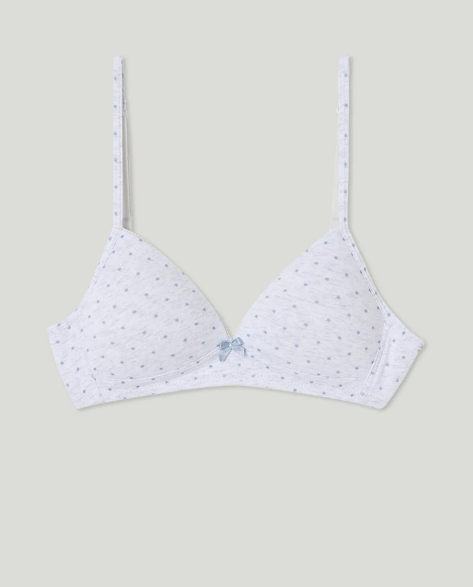 Фантазийный бюстгальтер с узором звезд Cotton Juice, серый
Фантазийный бюстгальтер с узором звезд Cotton Juice, серый