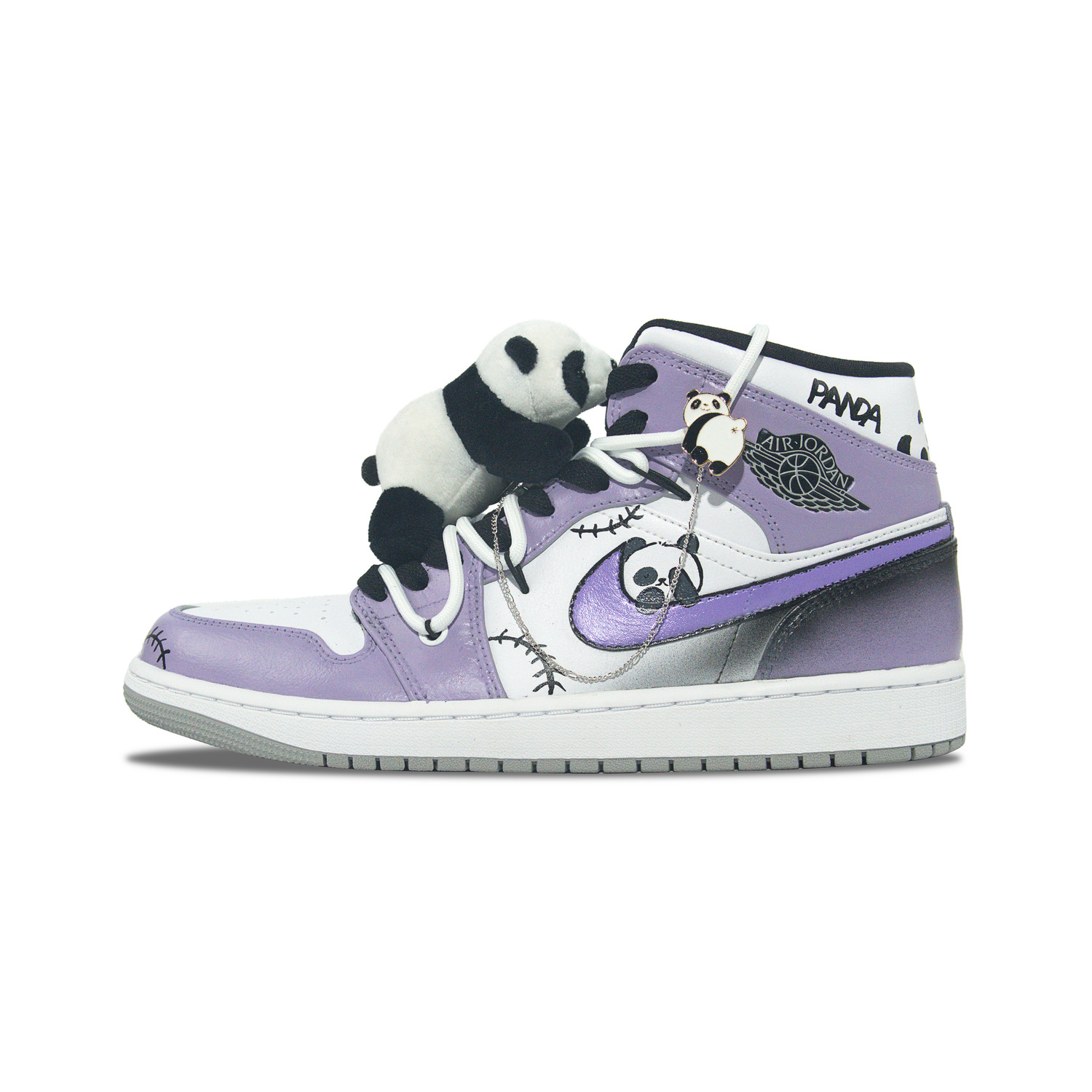 Jordan Эйр 1 амортизирующие мид-топ винтажные баскетбольные кроссовки мужские бело-фиолетовые, цвет White Purple
Jordan Эйр 1 амортизирующие мид-топ винтажные баскетбольные кроссовки мужские бело-фиолетовые, цвет White Purple