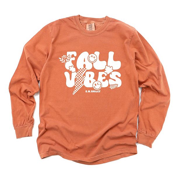 SWSmiley fall vibes lightning - женская футболка с длинным рукавом и принтом, окрашенная в стиле garment dyed Simply Sage Market, Yam, Зеленый, SWSmiley fall vibes lightning - женская футболка с длинным рукавом и принтом, окрашенная в стиле garment dyed S
SWSmiley fall vibes lightning - женская футболка с длинным рукавом и принтом, окрашенная в стиле garment dyed Simply Sage Market, Yam, Зеленый, SWSmiley fall vibes lightning - женская футболка с длинным рукавом и принтом, окрашенная в стиле garment dyed S