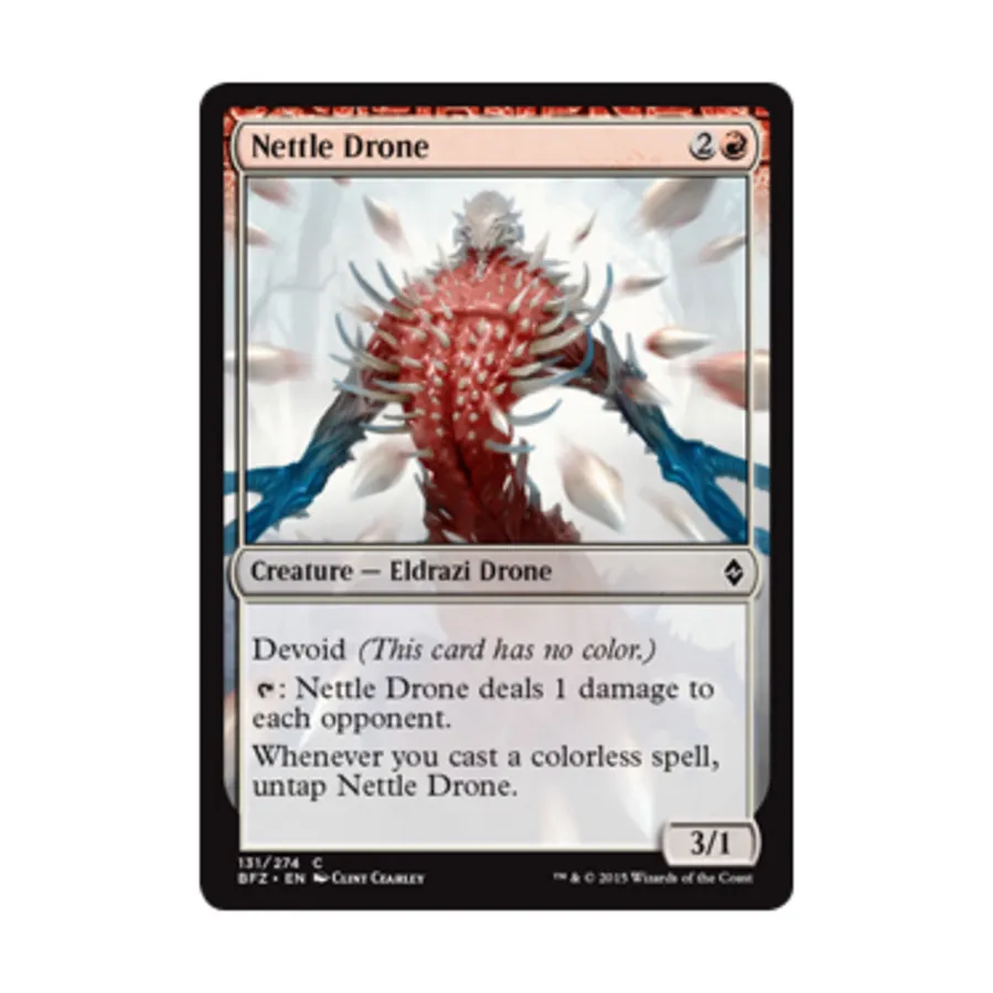 CCG Крапивный дрон (С), MTG - Battle for Zendikar
CCG Крапивный дрон (С), MTG - Battle for Zendikar