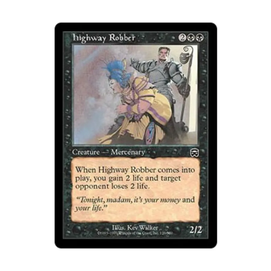 CCG Шоссейный грабитель (К), MTG - Mercadian Masques
CCG Шоссейный грабитель (К), MTG - Mercadian Masques