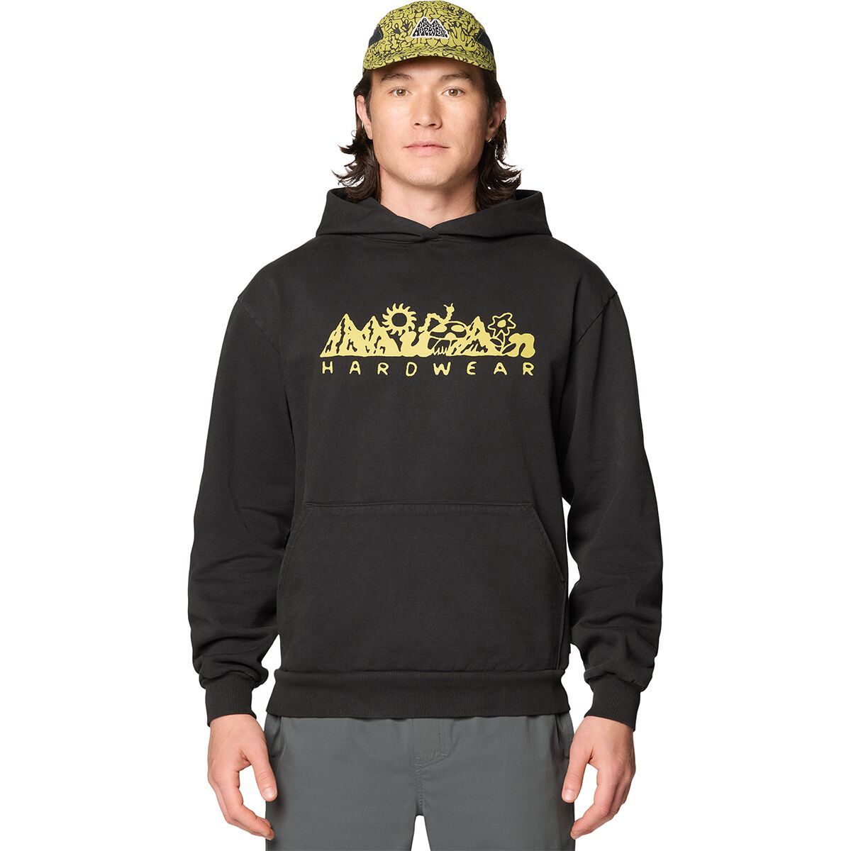 Худи MHW Mountains Collab Mountain Hardwear, серый 
Худи MHW Mountains Collab Mountain Hardwear, серый