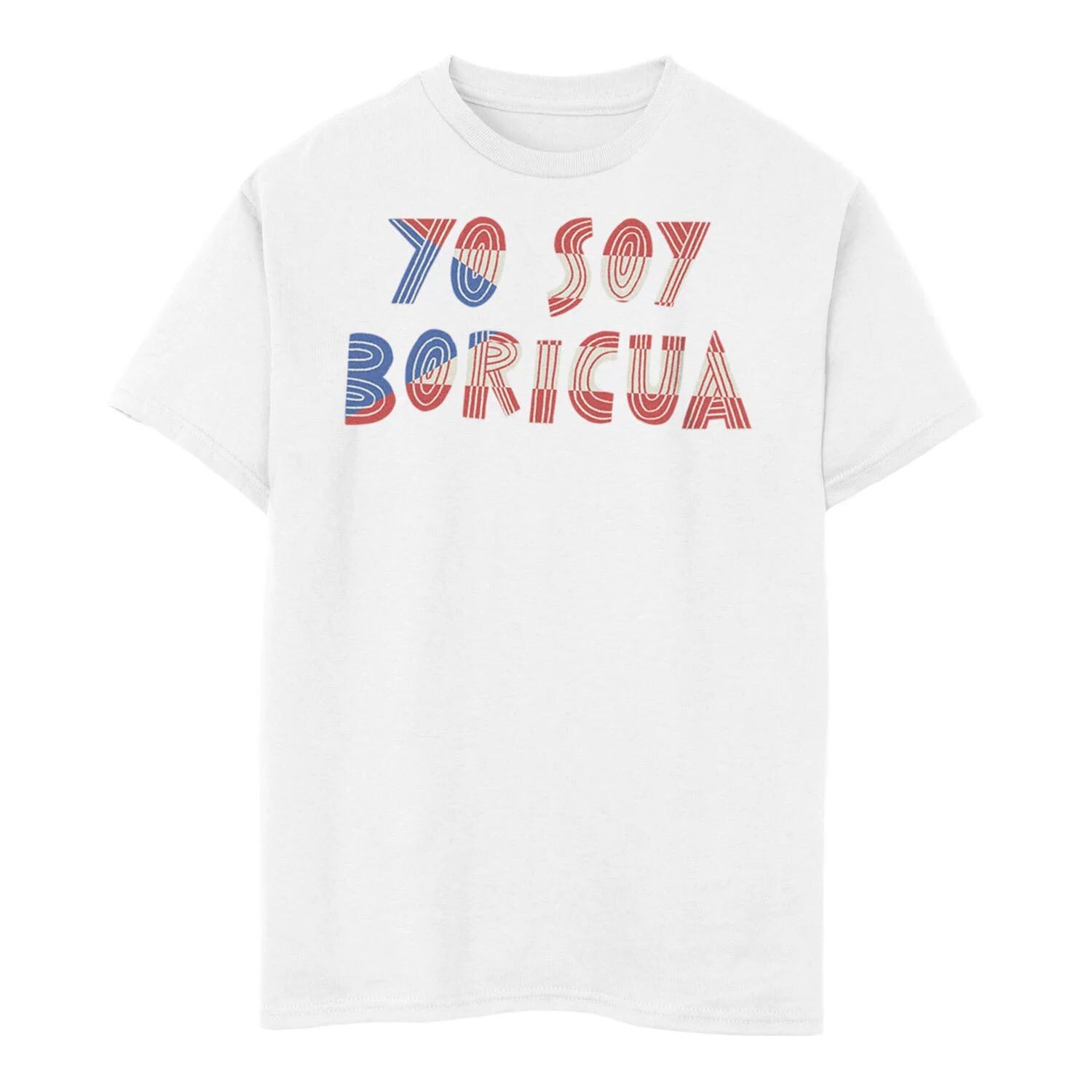 Футболка с текстовым наполнением и флагом Пуэрто-Рико для мальчиков 8–20 лет Soy Boricua Licensed Character
Футболка с текстовым наполнением и флагом Пуэрто-Рико для мальчиков 8–20 лет Soy Boricua Licensed Character
