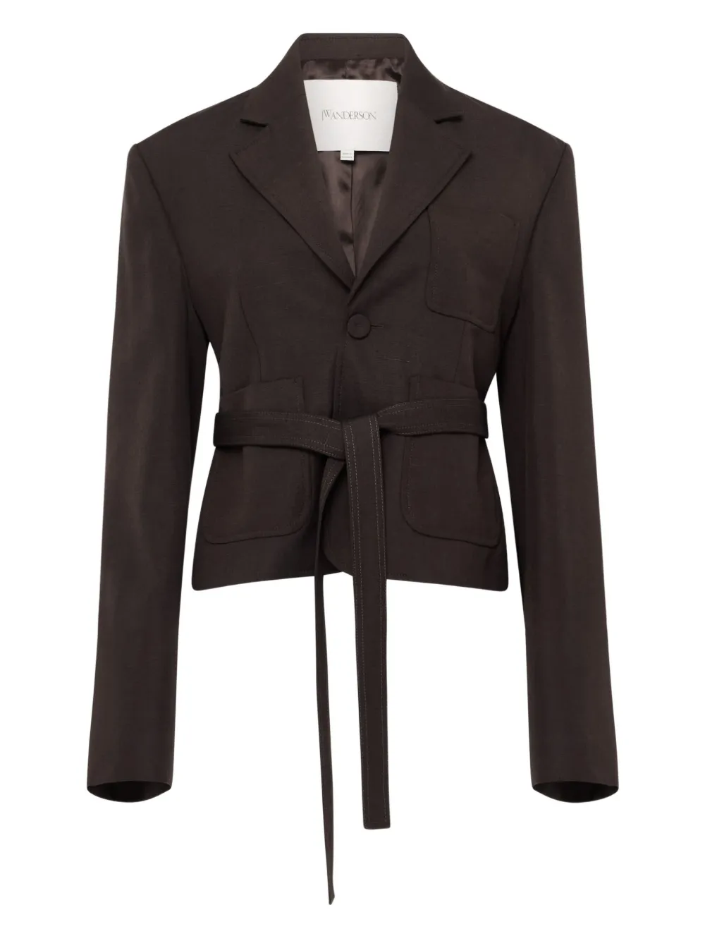 Куртка с поясом JW ANDERSON, коричневый 
Куртка с поясом JW ANDERSON, коричневый