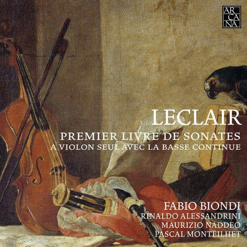 CD диск Leclair / Alessandrini / Biondi: First Book of Sonatas for Solo Violin
CD диск Leclair / Alessandrini / Biondi: First Book of Sonatas for Solo Violin