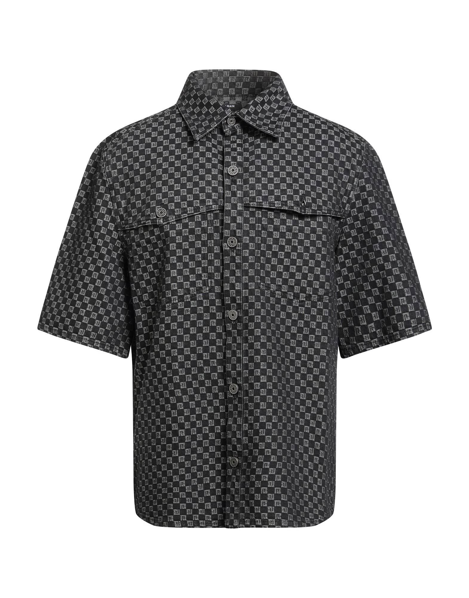 Джинсовая рубашка Balmain, черный
Джинсовая рубашка Balmain, черный