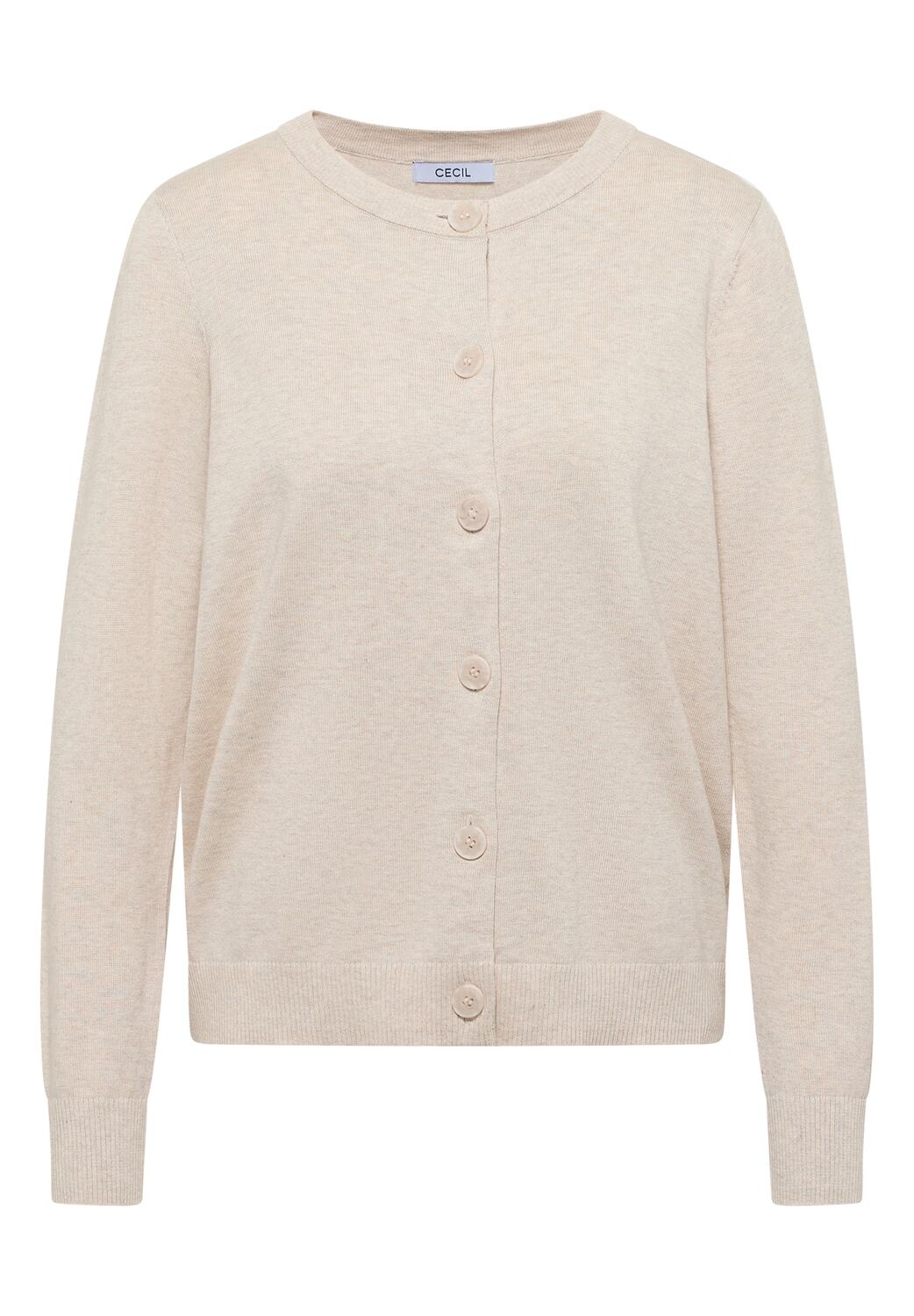 CECIL Вязаный кардиган в бежевом цвете
CECIL Вязаный кардиган в бежевом цвете