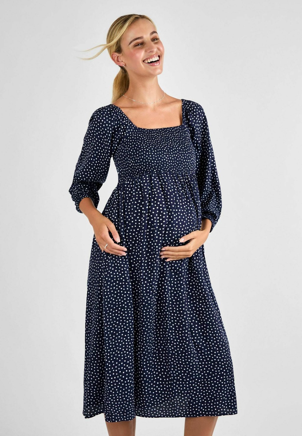 Повседневное платье JoJo Maman Bébé, синий
Повседневное платье JoJo Maman Bébé, синий