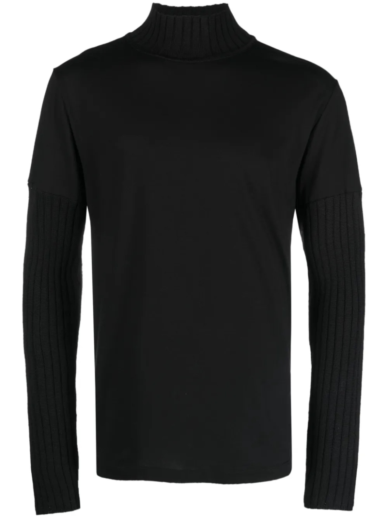 MM6 Maison Margiela толстовка с высоким воротником и отделкой в рубчик, черный
MM6 Maison Margiela толстовка с высоким воротником и отделкой в рубчик, черный