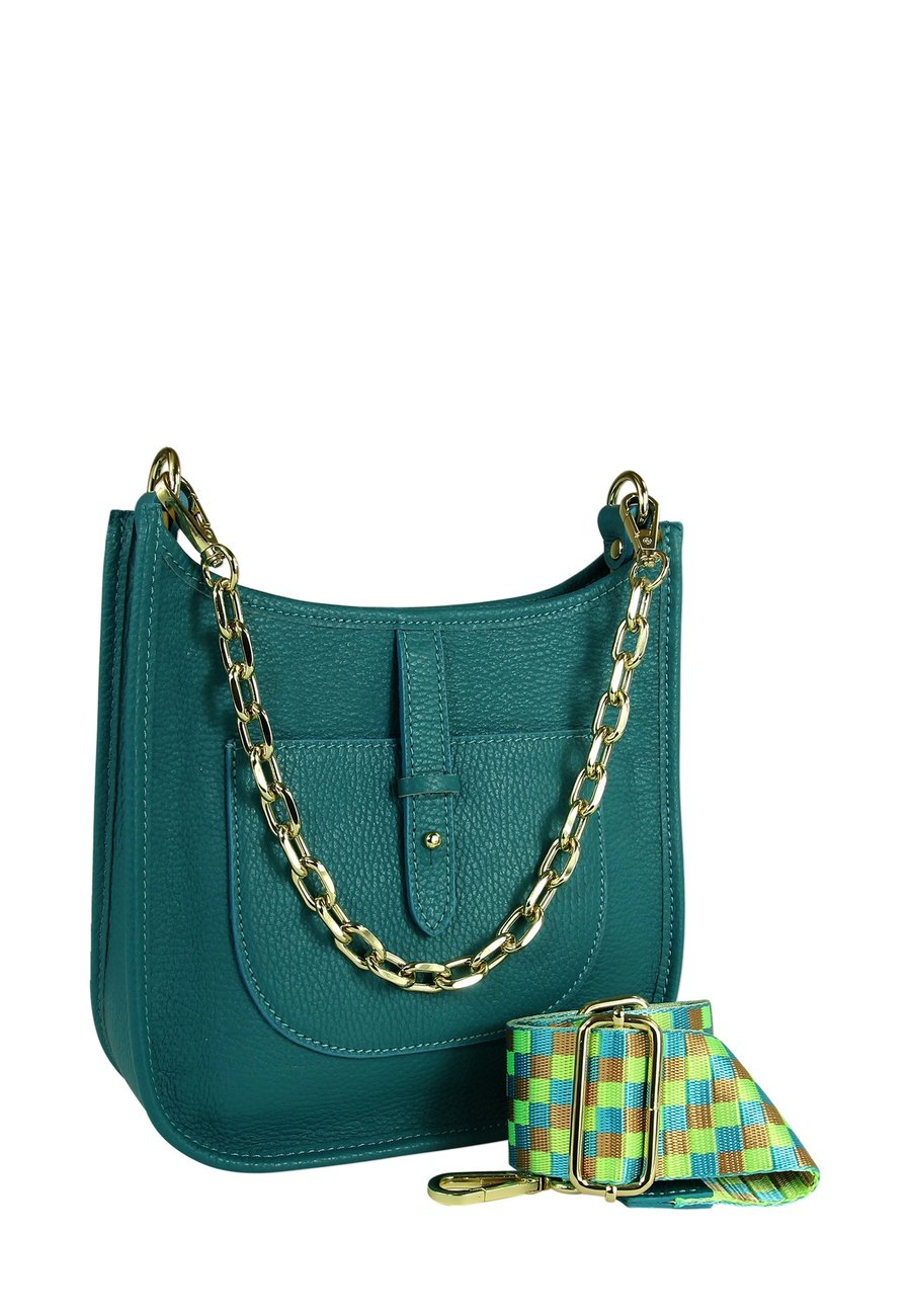 Сумка DrachenLeder UMHÄNGE CITY, Türkis/Teal
Сумка DrachenLeder UMHÄNGE CITY, Türkis/Teal