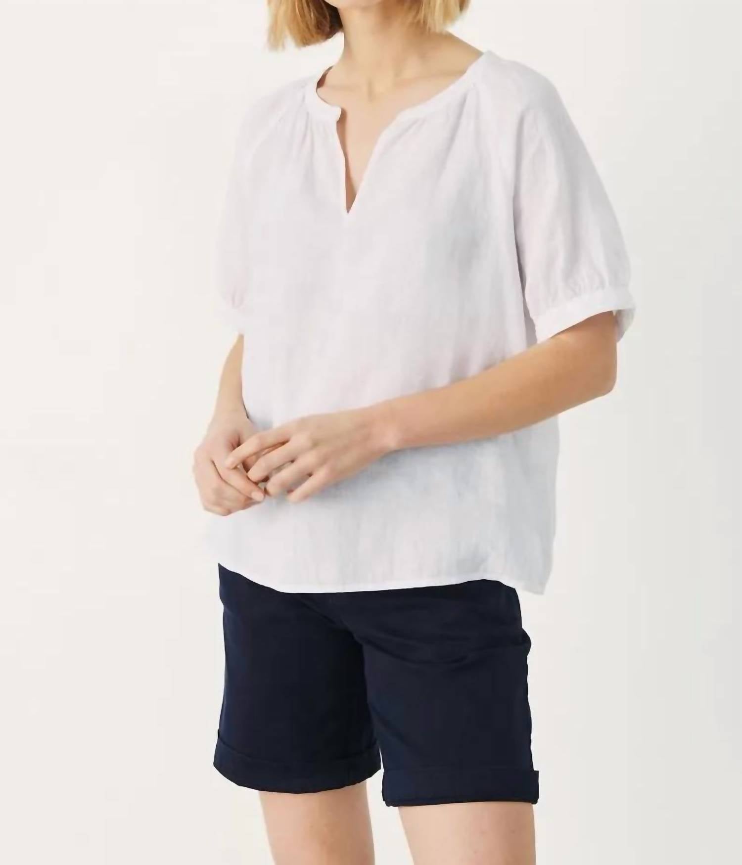 Блуза Popsy ярко-белого цвета Part Two 
Блуза Popsy ярко-белого цвета Part Two