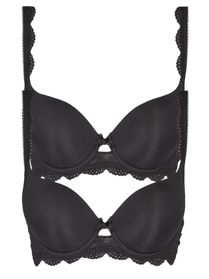 Бюстгальтер на косточках Nina von C., цвет schwarz schwarz
Бюстгальтер на косточках Nina von C., цвет schwarz schwarz