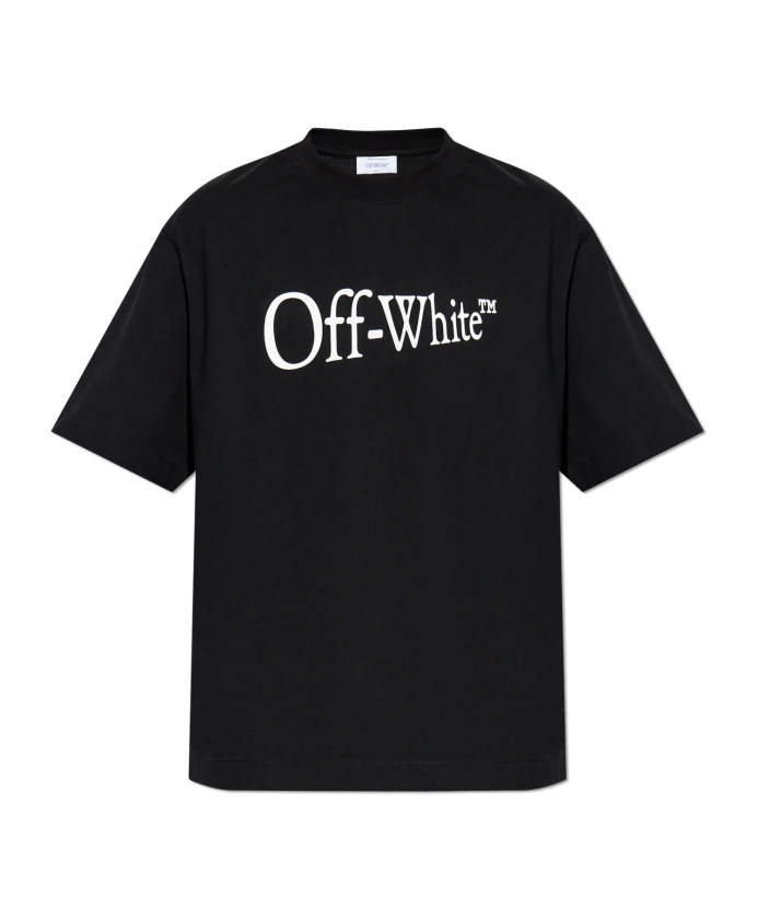 Футболка с логотипом Off White, черный
Футболка с логотипом Off White, черный