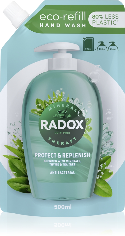 Тимьян на ваших руках Жидкое мыло с антибактериальными ингредиентами. Radox, 500 мл
Тимьян на ваших руках Жидкое мыло с антибактериальными ингредиентами. Radox, 500 мл