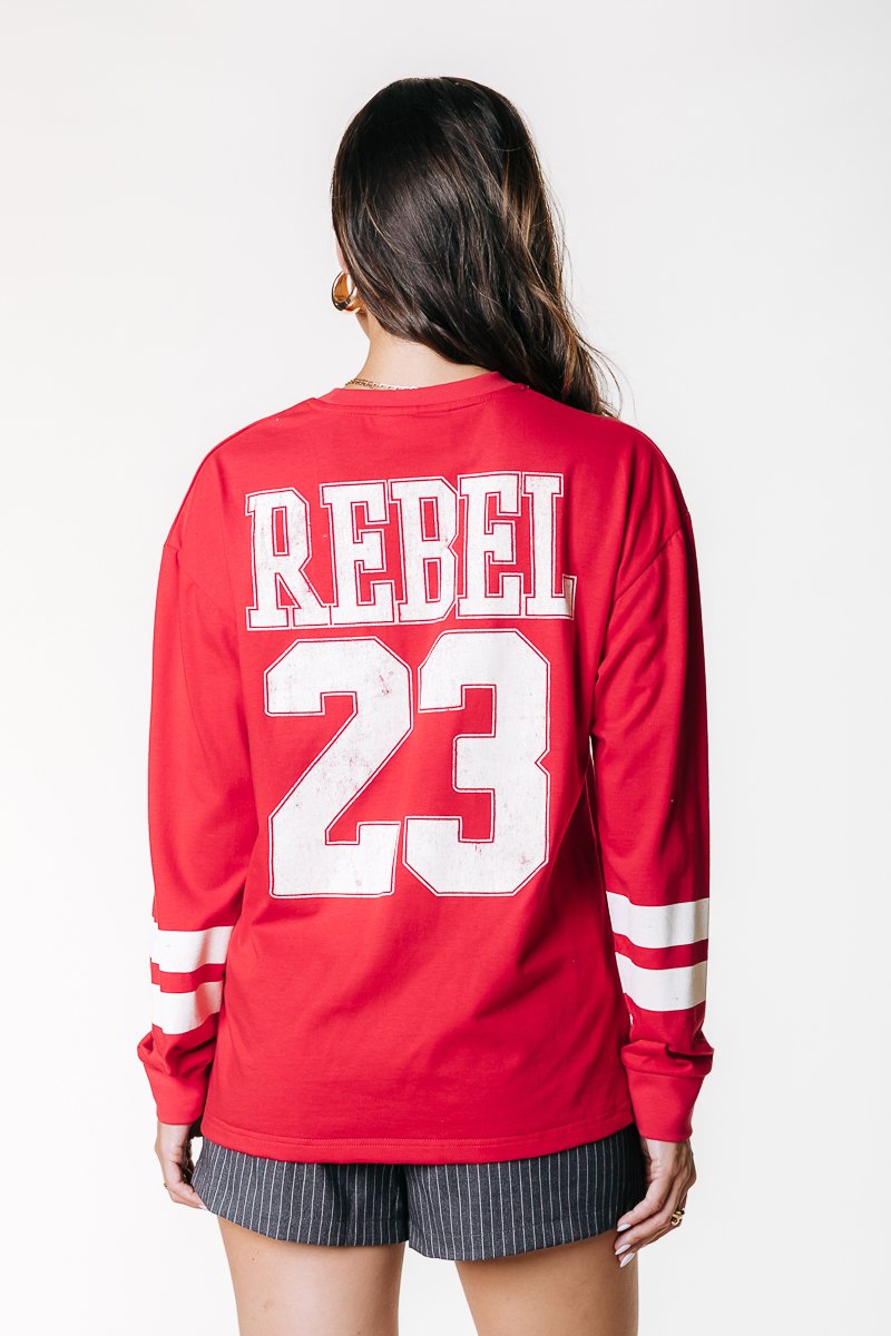 Топ Colourful Rebel REBEL LONG SLEEVE TEE, Medium Red/Red
Топ Colourful Rebel REBEL LONG SLEEVE TEE, Medium Red/Red