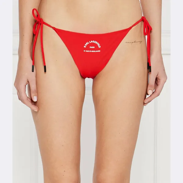 Низ бикини Karl Lagerfeld, красный 
Низ бикини Karl Lagerfeld, красный