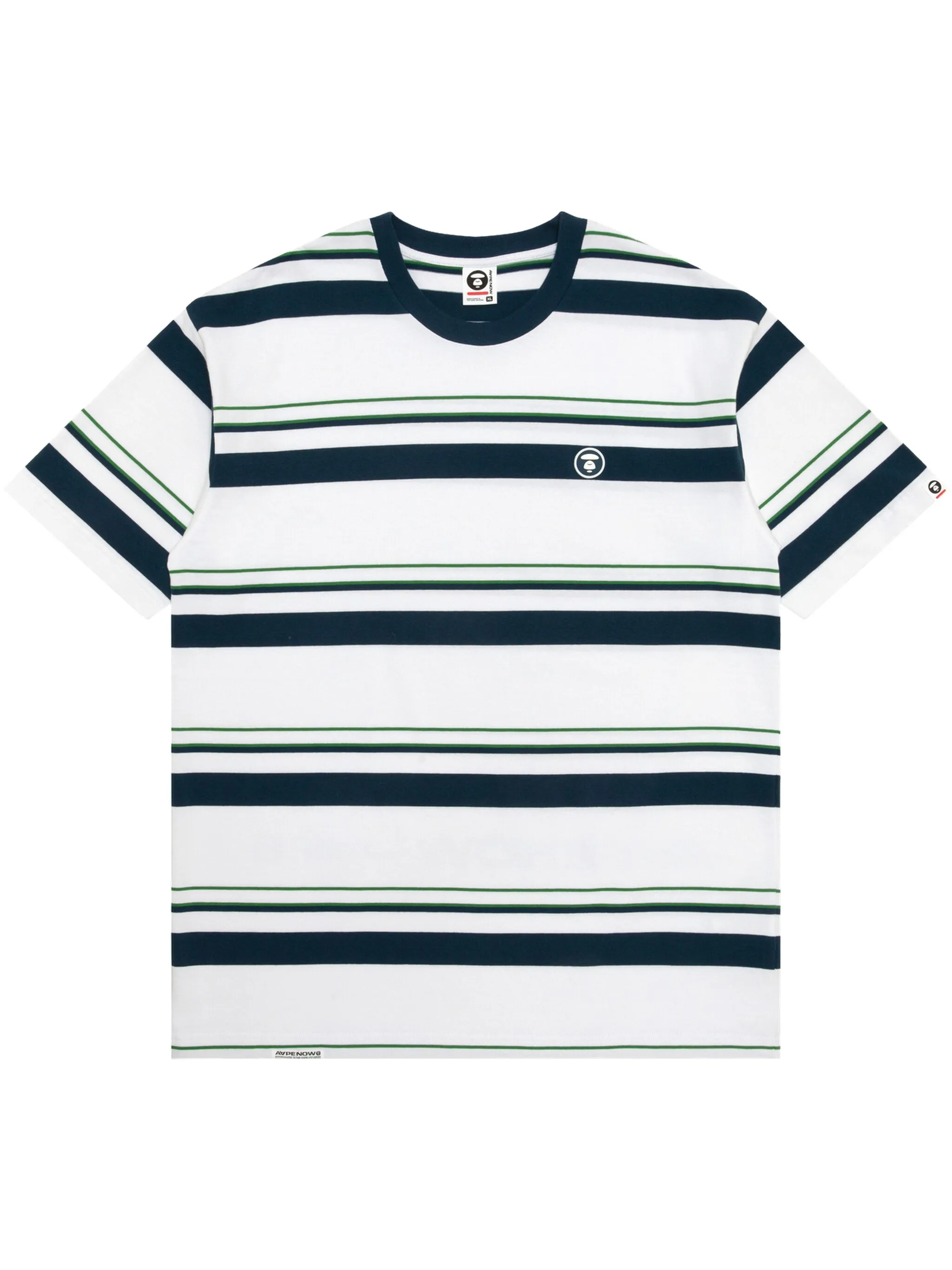 Футболка в полоску Aape By A Bathing Ape, белый
Футболка в полоску Aape By A Bathing Ape, белый