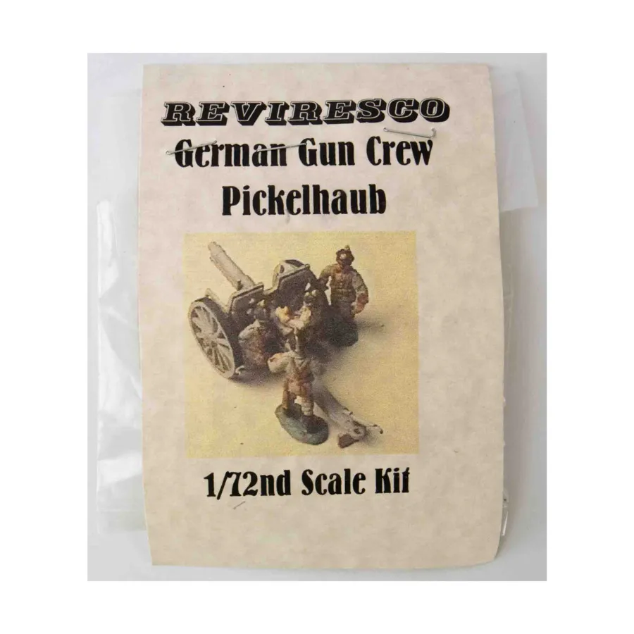 Немецкий артиллерийский расчет Пикельхауб, Artillery and Gun Crews (20mm) (Reviresco)
Немецкий артиллерийский расчет Пикельхауб, Artillery and Gun Crews (20mm) (Reviresco)