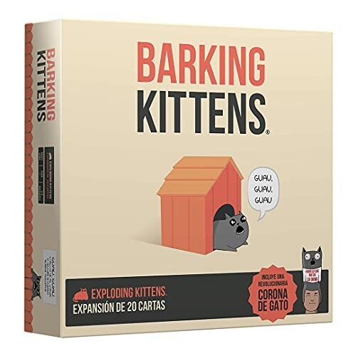 Barking Kittens, карточная игра, испанская версия, Rebel
Barking Kittens, карточная игра, испанская версия, Rebel