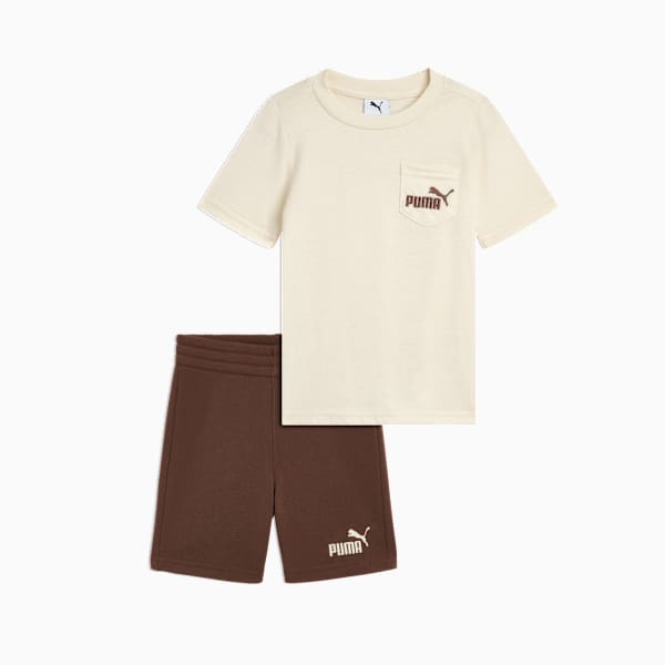 Футболка и флисовые шорты для малышей Matching Sets Puma, бежевый
Футболка и флисовые шорты для малышей Matching Sets Puma, бежевый