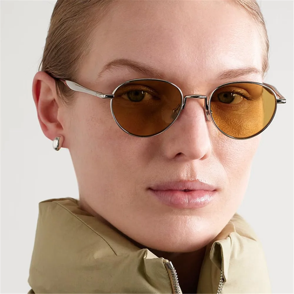 Солнцезащитные очки UV400 с металлическим овальным корпусом в стиле панк для женщин и мужчин, для бега и занятий спортом на открытом воздухе UYPTK, Black Black
Солнцезащитные очки UV400 с металлическим овальным корпусом в стиле панк для женщин и мужчин, для бега и занятий спортом на открытом воздухе UYPTK, Black Black