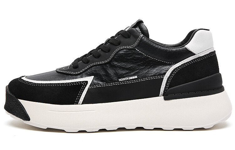 Туфли на платформе мужские низкие черные Anthony Miles 
Туфли на платформе мужские низкие черные Anthony Miles