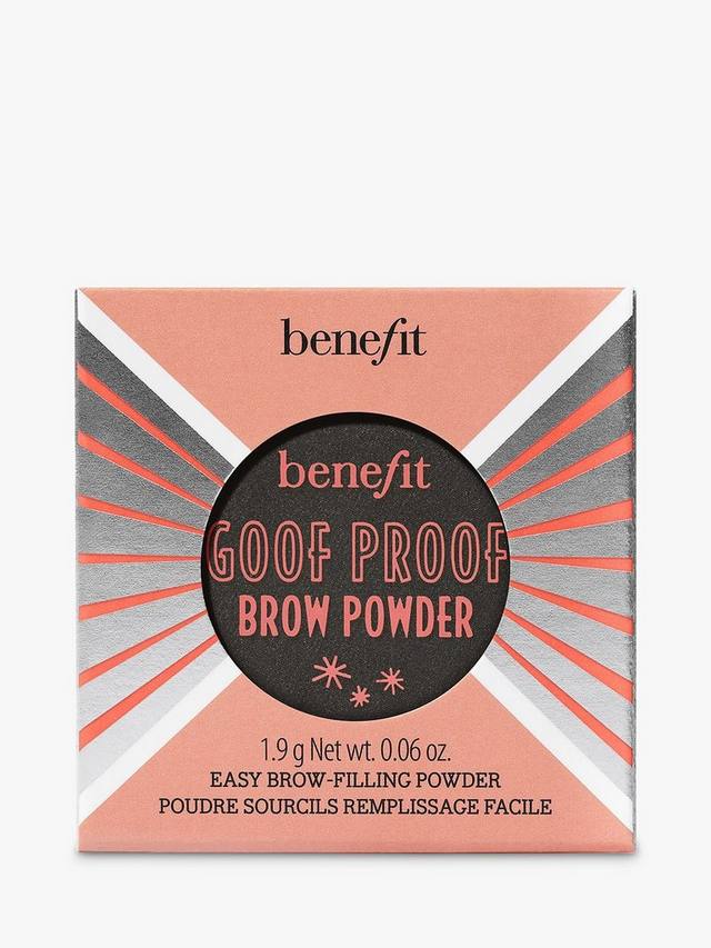 Пудра для бровей Goof Proof Benefit, 6 Cool Soft Black
Пудра для бровей Goof Proof Benefit, 6 Cool Soft Black