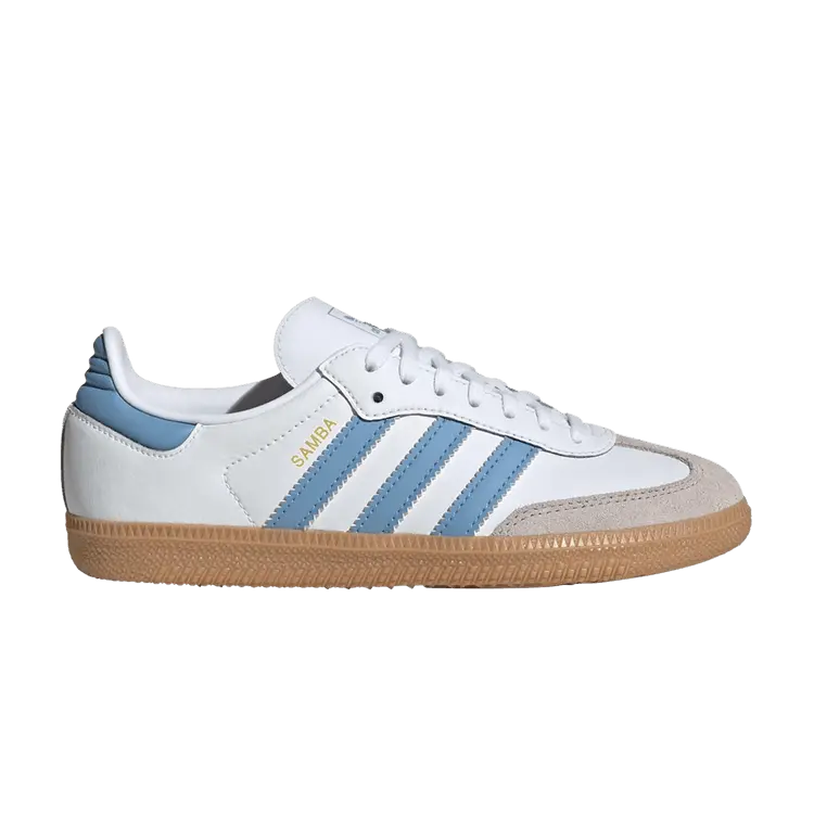 Кроссовки Adidas Samba OG J, White Ash Blue
Кроссовки Adidas Samba OG J, White Ash Blue