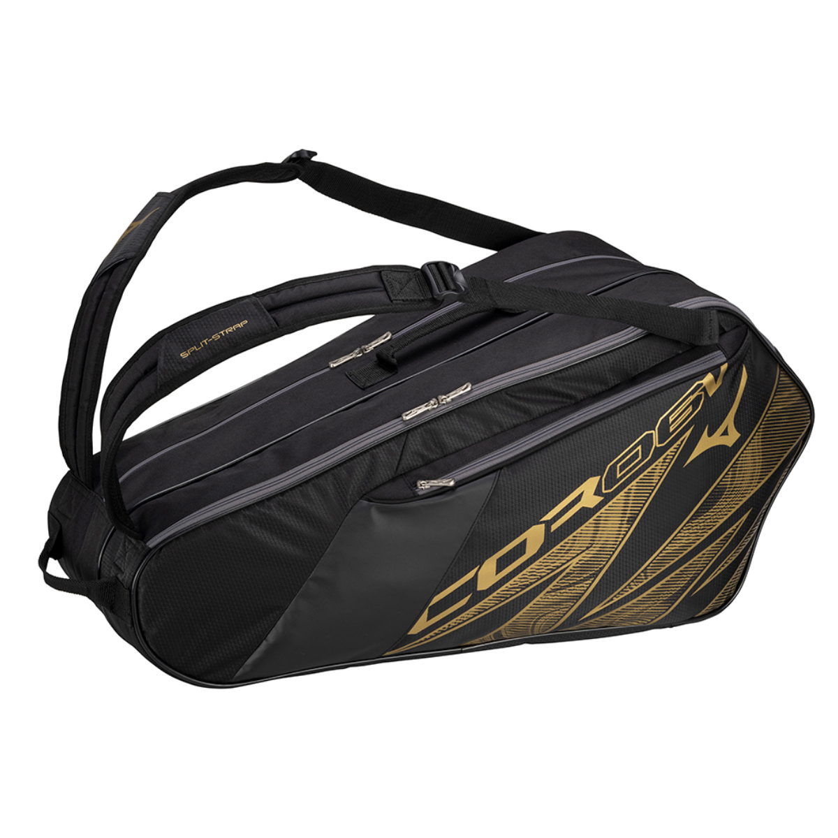 Mizuno Сумки для теннисных ракеток 6 шт в упаковке black gold, Золотистый, Mizuno Сумки для теннисных ракеток 6 шт в упаковке black gold
Mizuno Сумки для теннисных ракеток 6 шт в упаковке black gold, Золотистый, Mizuno Сумки для теннисных ракеток 6 шт в упаковке black gold