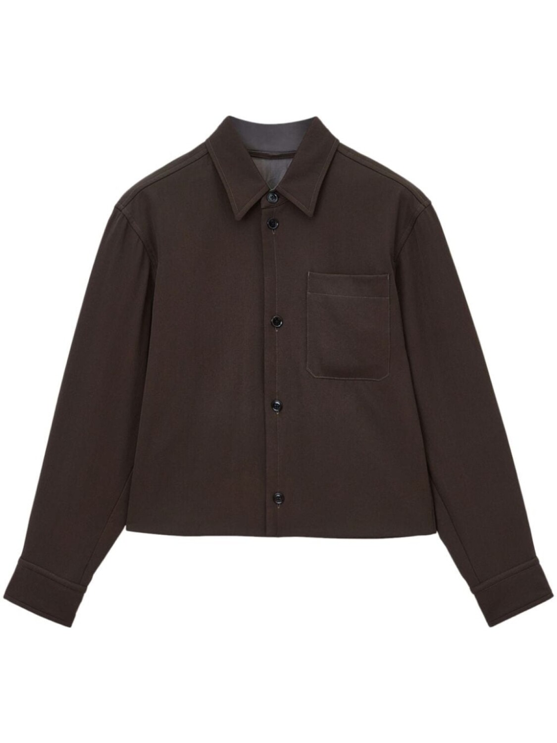Рубашка на пуговицах LEMAIRE, коричневый
Рубашка на пуговицах LEMAIRE, коричневый