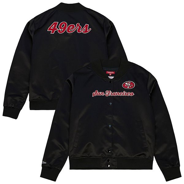 Женская черная куртка San Francisco 49ers на молнии Mitchell & Ness
Женская черная куртка San Francisco 49ers на молнии Mitchell & Ness