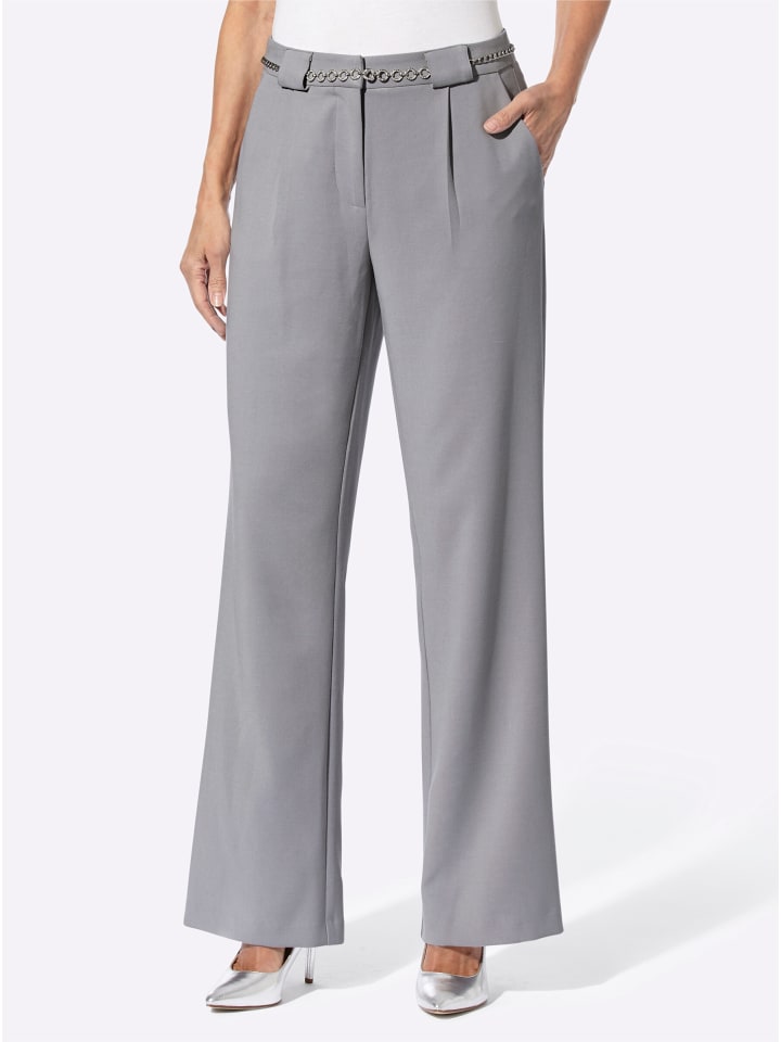 WITT WEIDEN Тканые брюки каменного серого цвета
WITT WEIDEN Тканые брюки каменного серого цвета