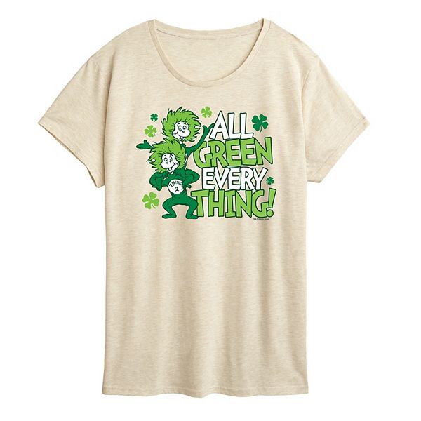 Футболка с принтом Women's thing 1 & thing 2 st patrick's Dr. Seuss, Beige
Футболка с принтом Women's thing 1 & thing 2 st patrick's Dr. Seuss, Beige