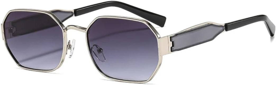 Солнцезащитные очки с защитой от УФ-излучения UV400 | Металлические линзы в стиле стимпанк | Цветные линзы | Для женщин и мужчин | Для занятий спортом на открытом воздухе и вождения DSVIGF, Silver-gray
Солнцезащитные очки с защитой от УФ-излучения UV400 | Металлические линзы в стиле стимпанк | Цветные линзы | Для женщин и мужчин | Для занятий спортом на открытом воздухе и вождения DSVIGF, Silver-gray