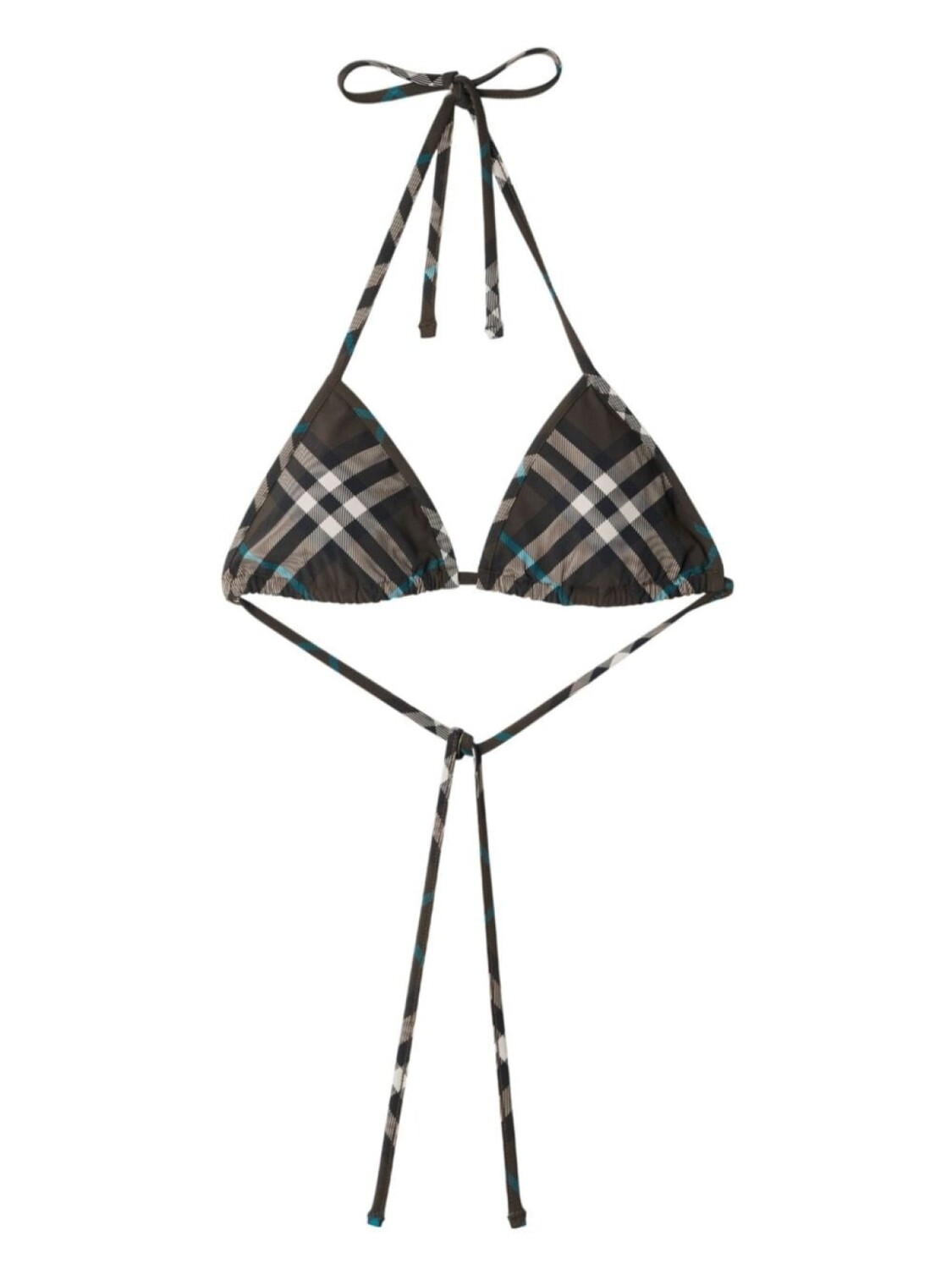 Burberry топ бикини в клетку, коричневый
Burberry топ бикини в клетку, коричневый
