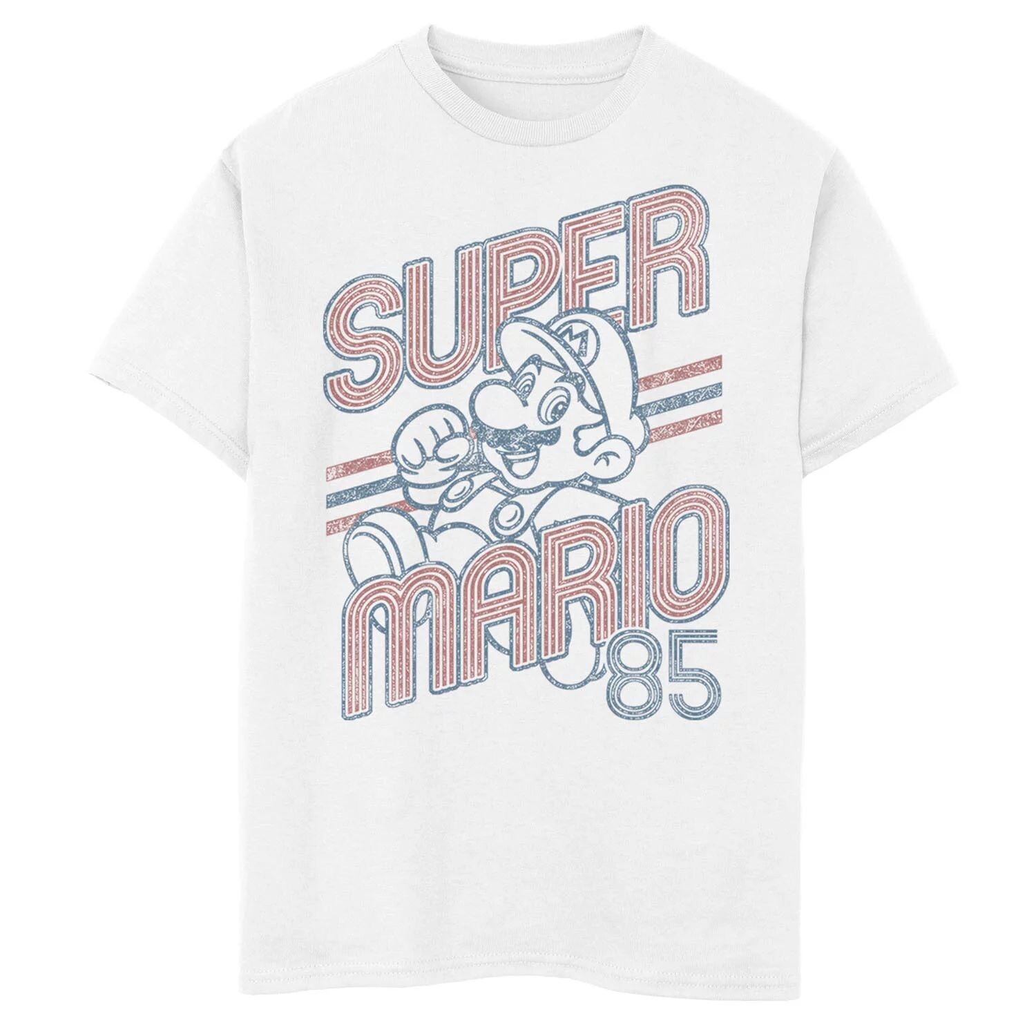 Выцветшая винтажная футболка с портретом Super Mario 85 для мальчиков 8–20 лет Licensed Character, белый
Выцветшая винтажная футболка с портретом Super Mario 85 для мальчиков 8–20 лет Licensed Character, белый
