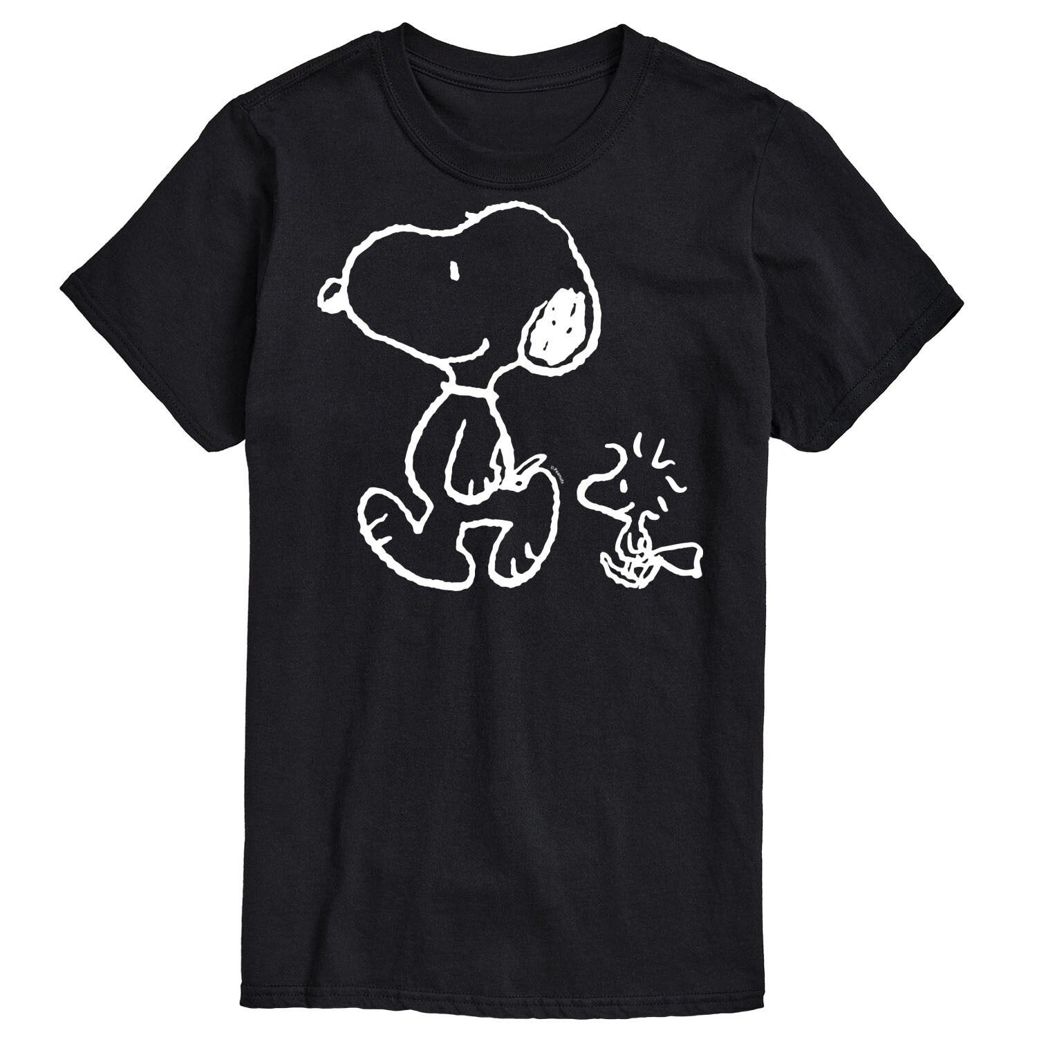 Футболка с рисунком Big & Tall Peanuts Snoopy Woodstock Walk Licensed Character, черный
Футболка с рисунком Big & Tall Peanuts Snoopy Woodstock Walk Licensed Character, черный